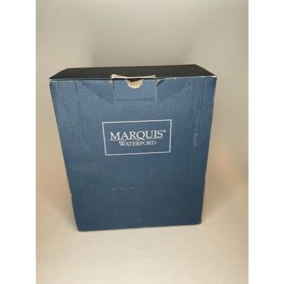 New with box Marquis by Waterford Crystal Paradox Candlesticks Candle Holders 8” - Picture 4 of 15